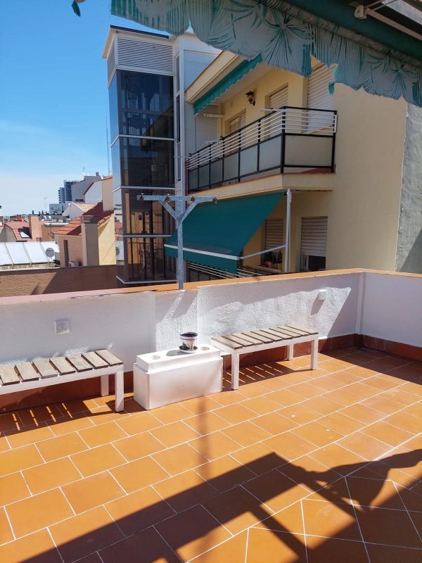 Ático con terraza en Madrid por la mitad de su valor de mercado
